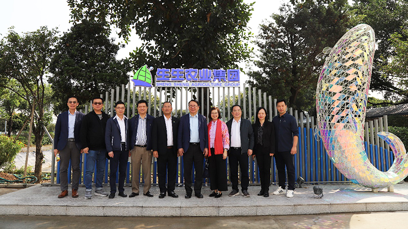 香港政務司司長陳國基率隊到訪生生農業集團
